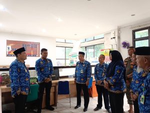 Kunjungan kerja Pj Bupati Bogor ke kecamatan Cariu
