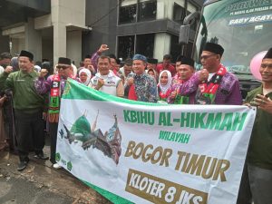 Plt Camat Cariu lepas 40 Jamaah Haji kloter 8 JKS Bogor Timur