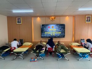 BRIGIF 17/SBB GELAR DONOR DARAH DALAM RANGKA HUT KE 59