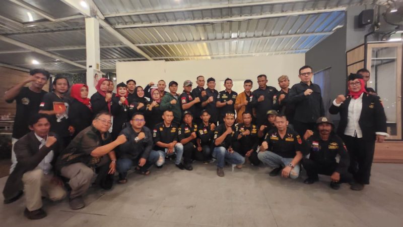 Silaturahmi Gibas Resort Kabupaten Bogor tagline Cinta Damai bersama masyarakat